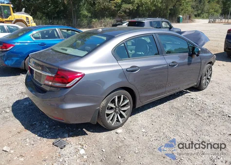 2014 Honda Civic Ex-L из США, поврежденный, VIN 19XFB2F93EE068703